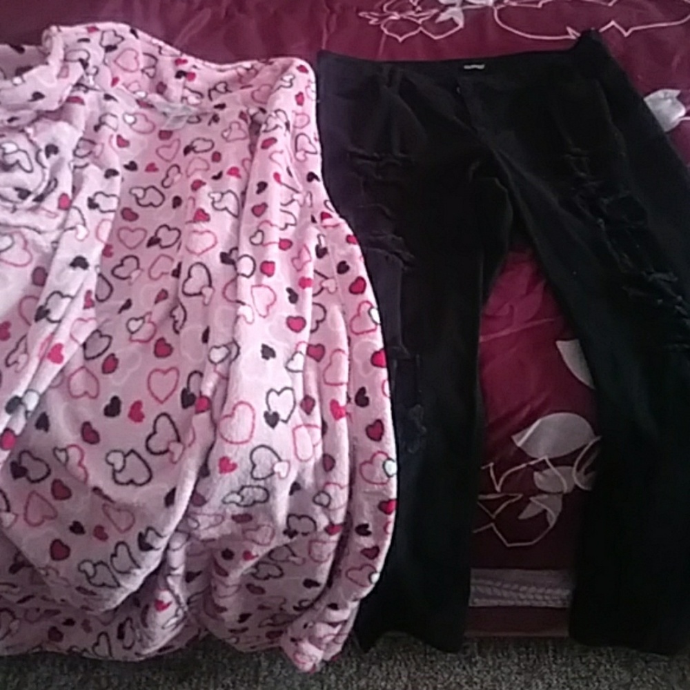 Pants and a Bathrobe!